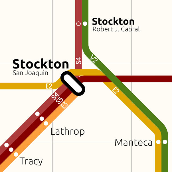 NorCal passenger rail crayon